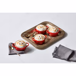 Le Creuset Stoneware Mini Round Cocotte  8 oz.  Flame