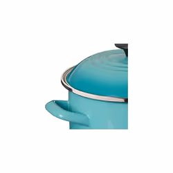 Le Creuset Enamel On Steel Stockpot  6 qt.  Caribbean