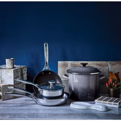 Le Creuset Enamel On Steel Stockpot  8 qt.  Oyster