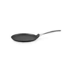 Le Creuset 51106240010002, Round, Crepe pan, Black, Stainless steel, 260 °C, Aluminium, Ceramic, Gas, Halogen, Induction