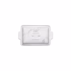 Le Creuset Stoneware Heritage Covered Rectangular Casserole  4 qt. (12"""" x 9"""")  Marble