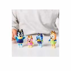 License 2 Play Wholesale Bluey 4 Pack Figure Assortment – Series 9 | 17546-8