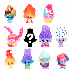 Trolls DreamWorks Fun Fair Surprise Mineez - 1.5 Inch Collectible Figures - Sweet Surprises 11 Pack  35+ to Collect in Series ...