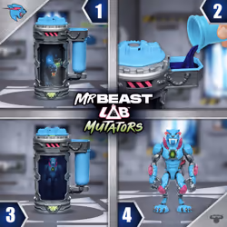 Moose Toys Mr Beast Lab Mutators - Mutatie Kamer Iconic Panther - Additional view 4