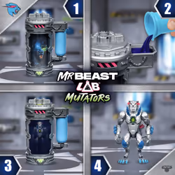 Moose Toys Mr Beast Lab Mutators - Mutatie Kamer Metallic Panther - Additional view 6