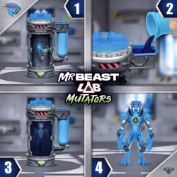 Moose Toys Mr Beast Lab Mutators - Mutatie Kamer Stealth Panther - Additional view 6