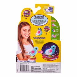 - Lil' Bird Single Pack | Interactive Toy Bird, 20+ Sounds, Light Up Wings, Repeats What You Say