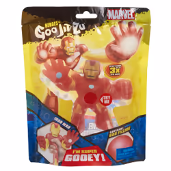 Goo Jit Zu Marvel Avengers: Superheroes Iron Man, Stretchy toy figure, 4 yr(s), Red, Yellow, 1 pc(s)