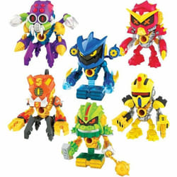 41680 6 Robots to Discover. Remove The Rust, Build Your Bot. 15 Levels of Adventure. Will You find Real Gold Dipped Treasure, Multicolor