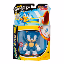 Goo Jit Zu Glow Surge Sonic - Sonic, Stretchy toy figure, 4 yr(s), Multicolour