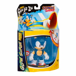 Goo Jit Zu Glow Surge Sonic - Sonic Stretchy toy figure