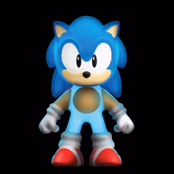 Goo Jit Zu Glow Surge Sonic - Sonic Stretchy toy figure - Additional view 5
