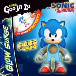 Goo Jit Zu Glow Surge Sonic - Sonic Stretchy toy figure - Additional view 6