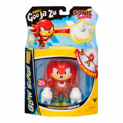 Goo Jit Zu Glow Surge Sonic - Knuckles, Stretchy toy figure, 4 yr(s), Multicolour