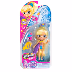 Shopkins Shoppies S7 Doll Single Pack - SURF