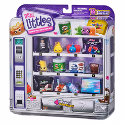 Shopkins Real Littles Shopper Pack | 8 Real Littles Plus 8 Real Branded Mini Packs (16 Total Pieces). Styles May Vary  Multicolor (57787)