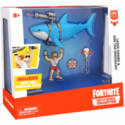 Fortnite 63668 Laser Chomp Glider & Sun Tan Specialist Action Figure