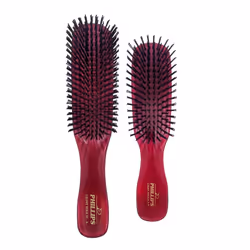 Phillips Brush Light Touch 6 Ruby Red Hair Brush and Phillips Brush Light Touch 6 Purse sized Ruby Red combo pack by Phillips ...