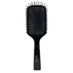 Phillips Brush Luxe Square Paddle Hair Brush  Sleek Black Color with Gold Accents - 9.25 inch Detangler Paddle Brush from the Luxe Series by Phillips