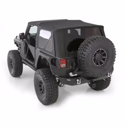 Smittybilt Replacement Soft Top with Tinted Windows and No Upper Doors