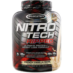 MuscleTech Nitro-Tech Ripped French Vanilla Swirl - 1810g