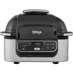Ninja Foodi Health Grill and Air Fryer [AG301UK] 5.7 Litres, Brushed Steel and Black - UK Stock