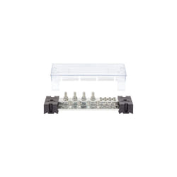 Blue Sea Systems POWERBAR1000 8 X 3/8 STUD W/CVR  1000A  Beige