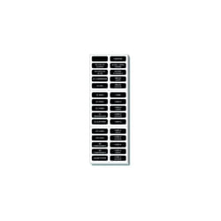 Blue Sea Systems AC Panel Extended 120 Label Set
