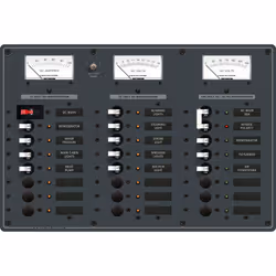Blue Sea 8084 Breaker Panel 16-12V 8-120Vac 8084