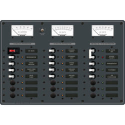 Blue Sea 8084 Breaker Panel 16-12V 8-120Vac 8084