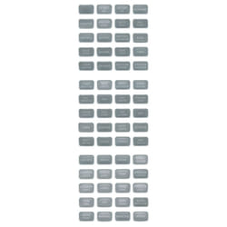 Blue Sea Systems Gray 60 Label Set