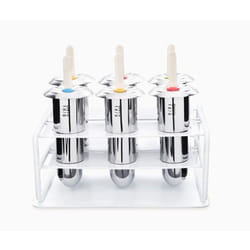Onyx 18/8 Stainless Steel Popsicle Mold  Set of 6