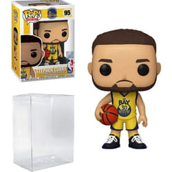 Stephen Curry Golden State Alternate Jersey #95 Pop Sports NBA Action Figure (Bundled with Pop Protector to Protect Display Box)