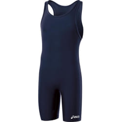 ASICS Men's Solid Modified Singlet  Navy  X-Large