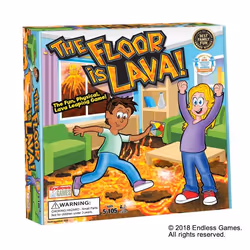Endless Games The Floor is Lava!, Board game, Party, 5 yr(s)
