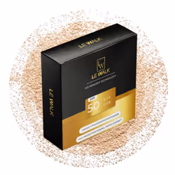 Compact photoprotective powder Mineral Sunscreen UVAUVB SPF50 Beige