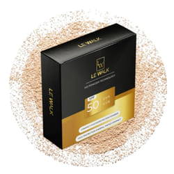 Compact photoprotective powder Mineral Sunscreen UVAUVB SPF50 Beige