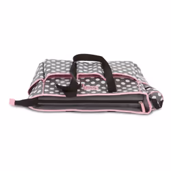 Cudlie Tote Diaper Bag and Changing Pad  Minnie Mouse Polka Dot Print