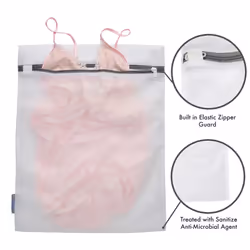 Woolite New And Improved Sanitized Treated- Large Mesh Wash Bag