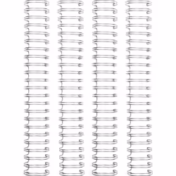 Cinch Wires 1" 4/Pkg-Silver
