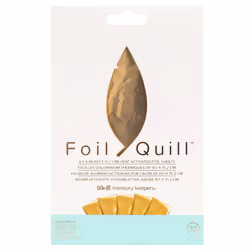 We R Memory Keepers 4 x 6 foil – gold finch – 30 pack