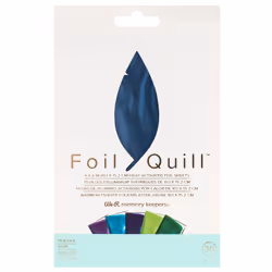 We R Memory Keepers 4 x 6 foil – peacock – 30 pack