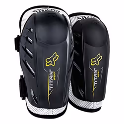 Fox Racing Unisex-Child Titan Sport Motocross Elbow Guards Black One S