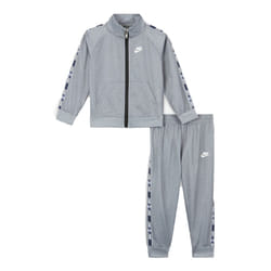 Nike Boy`s Full Zip Jacket And Pants Tracksuit 2 Piece Set (Dark Grey