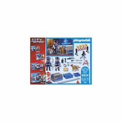 Playmobil Police Roadblock Playset Multicolor, Dimensions (LxWxH) cm: 7.5 x 3 x 4.5