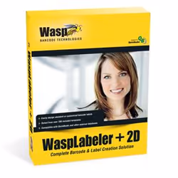 Wasp WaspLabeler +2D (1U), Barcode creation, 1 license(s), Pentium 4, 512 MB, Windows 8, Windows 7, Windows Vista, Windows 20 ...