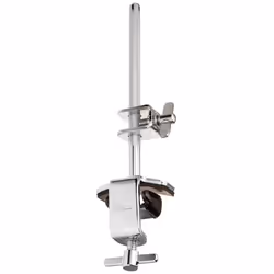 Pearl Bass Drum Hoop Mount Cowbell Holder with Non-Finish Marring Clamping Jaws and Height-Adjustable Cowbell and Percussion ...