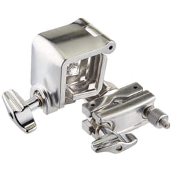 Pearl PCX200 Icon Drum Rack Square Rail Accessory Clamp with Rotating/Locking Adjustable Jaw for Secure Drum and Accessory Mounting on all P