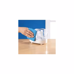 Kenwood Mini Chopper, 0.35 Litre Dishwasher Safe Bowl, 2 Speeds, Rubber Feet for Food Chopper Stability, 300 W, CH180A, White