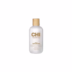 Keratin Silk Infusion ; Reconstructing Keratin Treatment Hair Serum ; Leave-In Hair Oil for Dry Damaged Hair ; Hydrates, Rest ...